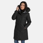 Sieviešu ziemas parka Vienna, melna, 2XL, Huppa