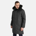 Ziemas jaka, parka Dawson, tumši pelēka, S, Huppa