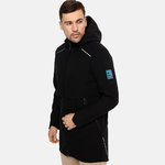 Softshell parka Ahja, black L, Huppa