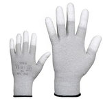Gloves, nylon, ESD fingertips of PU 11