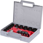 Caurumpreses komplekts 3-30 mm, 16 gab., KS Tools