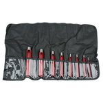 Apaļo caurumsišu komplekts, 8 gab., KS Tools