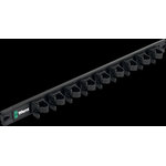 9611 Magnetic rail for up to 9 Kraftform screwdrivers, empty 30.0x400.0, Wera