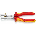Insulation stripper Strix up to 10mm2 with cutter - VDE, Knipex