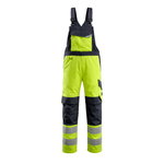 Hi-vis puskombinezons Davos, dzeltens/tumši zils, 82C50, Mascot