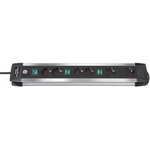 extension socket 3m 6-way H05VV-F 3G1,5 every 2 sockets, Brennenstuhl
