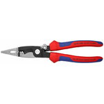 pliers for electrical installation 200mm multi-comp.grip, Knipex