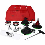 Universal windshield removal device, 13 pcs, KS Tools