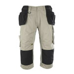 Trousers with holsterpockets 3/4 Lindau khaki C54, Mascot