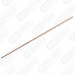 Wooden handle f. broom, 1500x28mm, KS Tools