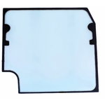 Windshield, upper, laminated for VOLVO ECR58D/ECR88D, CVA