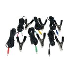 Coulour coded cable, 6 pcs, KS Tools