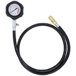 Manometer with tube, 10 bar, KS Tools