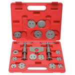 Piduriklotside tagasisurumise abinõu komplekt 18 adapterit, KS Tools