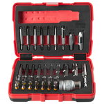 1/4 "+ 10 mm special screw extractor set, 34 pcs., KS Tools