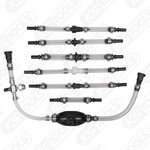 Diesel air venting / pre-filling set, 7 pcs, KS Tools