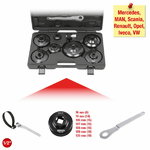 oil filter socket set 3/8" 9-pcs, KS Tools