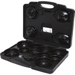 3/8" oil filter socket set, cup, 16pcs, KS Tools