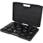 Eļļas filtru atslēgu komplekts 3/8´´, 15 gab., KS Tools