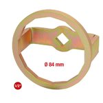 1/2" Oil filter wrench Ø 84 mm / 14 grooves, KS Tools