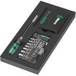 Foam insert bit screwdriver set 1, 57 pieces, Wera