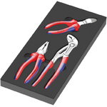 Foam insert KNIPEX pliers set 1, 3 pieces, Wera