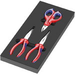 Foam insert KNIPEX pliers set 2, 3 pieces, Wera
