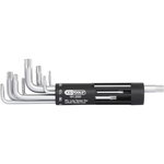 TX tamperproof L-key wrench set,8 pcs long T10-T50, KS Tools
