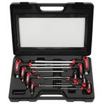 T-handle ball ended hexagon key wrench set 2-12mm 9pcs, KS Tools