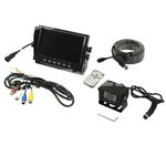 Complete camera system with monitor 7", TVH