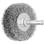 Wheel brush RBU Steel 50x15/6mm 0,2mm, Pferd