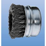 Cup brush knotted TBG Steel 65x20xM14 0,35mm, Pferd