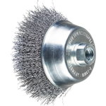 Cup brush TBG Steel 100x25xM14 0,3mm, Pferd