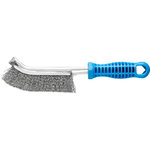 Hand brush HBG 10 Inox 1 row with plastic handle 265mm 0,3mm, Pferd