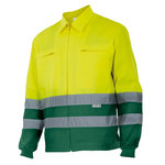 Hi-vis jaka 153, CL2, zaļa/dzeltena, M, OTHER