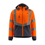 Blackpool SOFTSHELL jacket ORANGE/DARK NAVY M, Mascot