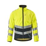 Fleece jacket Sheffield, CL2, yellow/navy 4XL, Mascot