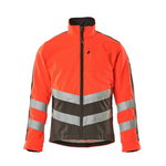 Fleece jacket Sheffield, CL2, red/dark anthracite 2XL, Mascot