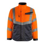 Hi-vis jaka Oxford, oranža/tumši zila, L, Mascot