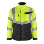Hi.vis. jacket Oxford, yellow/black 4XL, Mascot