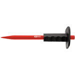 Pointed chisel with hand grip, octagonal shaft, 250mm, KS Tools