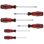 ERGOTORQUEplus screwdriver set, slot+PH, 6 pcs, KS Tools