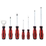 Kruvikeerajate komplekt (PH1, PH2, Slotted 3; 4; 5,5; 6,5), KS Tools