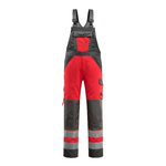 Hi-vis puskombinezons Gosford, sarkans/tumši pelēks, 82C48, Mascot