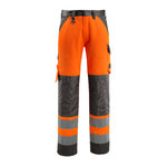 Hi.vis. trousers Maitland orange/dark grey 82C64, Mascot