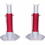 Aluminium axle stand set, 2 pcs, KS Tools