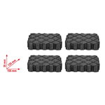 Universal rubber mat set for lifting platform 4 pcs, KS Tools