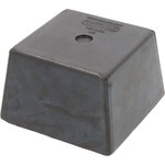 Rubber support  for lifting platforms 120x120x80mm Nr16, KS Tools