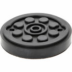 Guminė pagalvėlė kėlimo platformoms MAHA Ø120mm Nr1, KS Tools