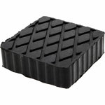 Rubber support  for lifting platforms 116,5x116,5x36,5mm Nr8, KS Tools